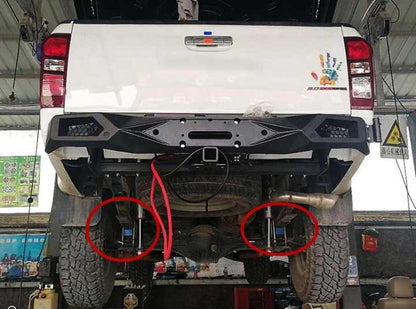 REAR LEAF SPRING LIFT BLOCK KIT/KIT BLOQUE CALZAS DE ELEVACION PARA MUELLES