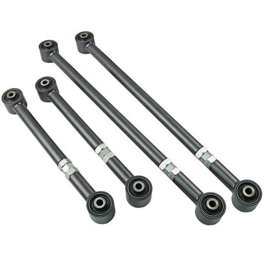 KIT BRAZOS DE CONTROL INFERIOR/SUPERIOR 4 LINK REFORZADOS Y AJUSTABLES PARA NISSAN PATROL Y61