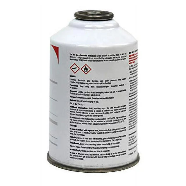 Honeywell R-1234yf Refrigerant – 8oz Self-Sealing Can, MVAC Use – Made in USA