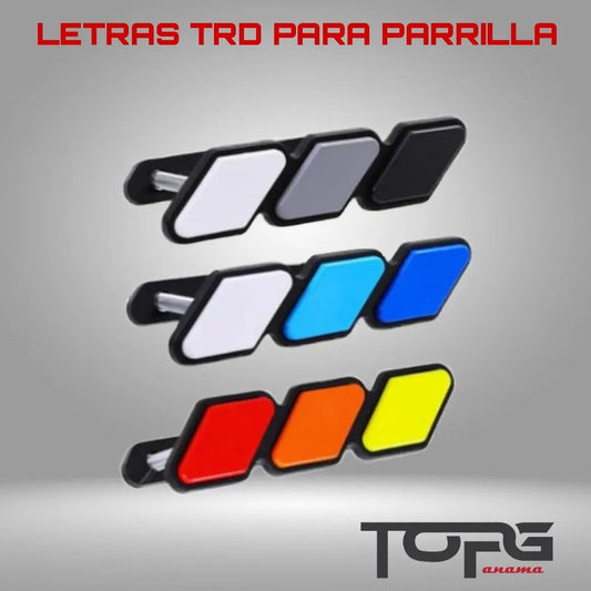 LOGOS COLORES TRD TOYOTA