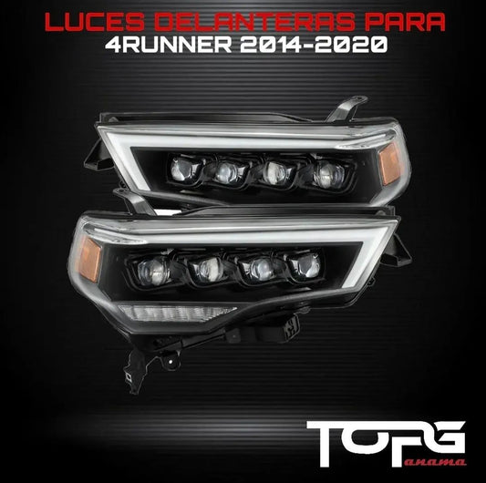 TOYOTA 4RUNNER 2014-2023 FAROS DELANTEROS LED
