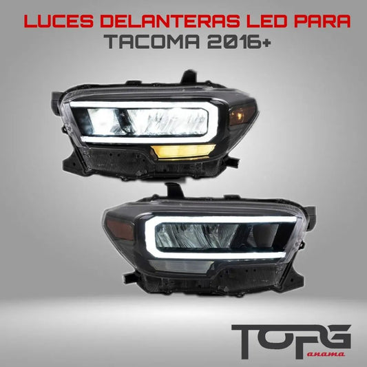 TOYOTA TACOMA 2016-2023 FAROS DELANTEROS LED