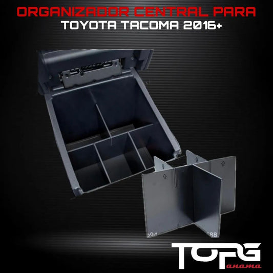 TOYOTA TACOMA 2016-2023 ORGANIZADOR DE CONSOLA CENTRAL