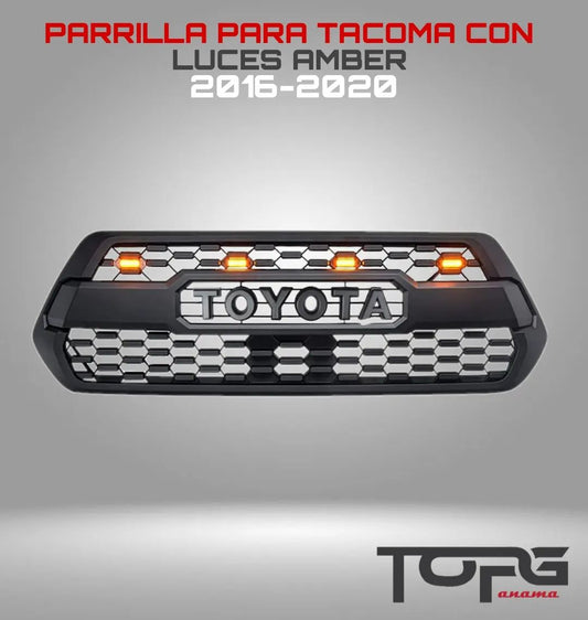 TOYOTA TACOMA 2016-2023 PARILLA CON LUCES