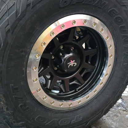 RINES BEADLOCK 6X139.7 17X9 ET-30 CB110.5 VER OPCIONES (JUEGO DE 4 UNIDADES)