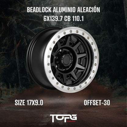 RINES BEADLOCK ALEACION DE ALUMINIO (JUEGO DE 4 UNIDADES)