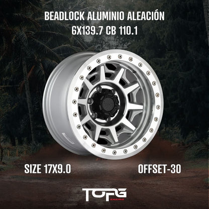 RINES BEADLOCK ALEACION DE ALUMINIO (JUEGO DE 4 UNIDADES)