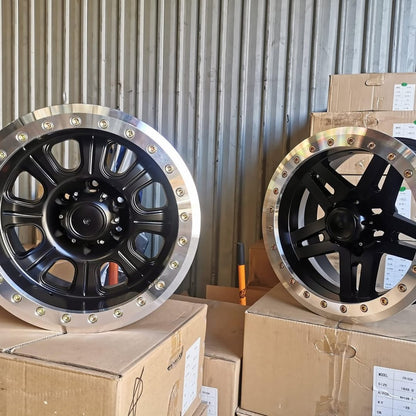 RINES BEADLOCK 6X139.7 17X9 ET-30 CB110.5 VER OPCIONES (JUEGO DE 4 UNIDADES)