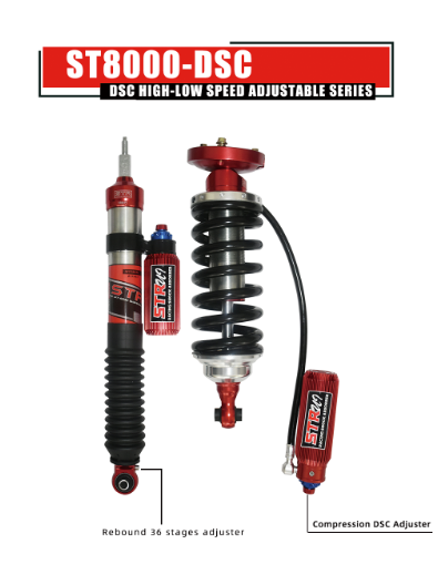 STR 8000 OE RESERVOIR SHOCK DSC DUAL SYSTEM SHOCK TOYOTA (SET DE 4 AMORTIGUADORES)