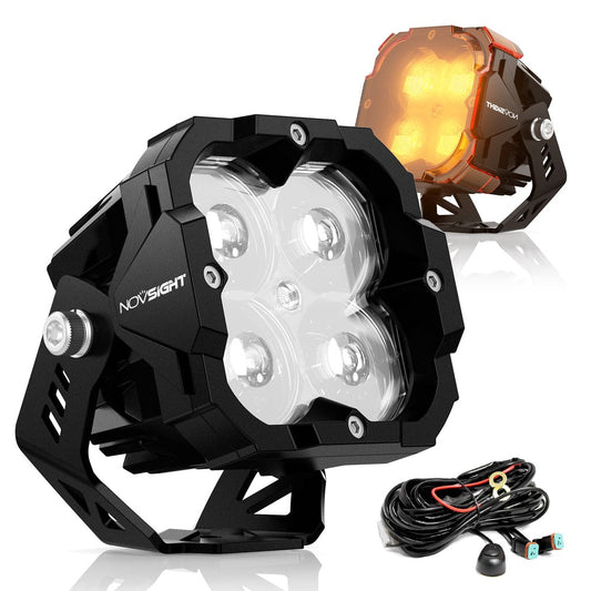 NOVSIGHT CYBER 1 Series 3 Inch Cube LED Pod SPOT BEAM Lights