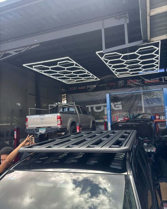 ROOF RACK/PARILLA DE TECHO ALUMINIO PARA TOYOTA LAND CRUISER PRADO 150