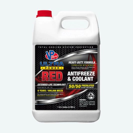 VP RACING COOLANT ULTRA POWER RED 50/50 HEAVY DUTY