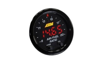 AEM 30-0300 X-Series Wideband UEGO AFR Gauge Kit Air Fuel Ratio 2 1/16″ 52MM