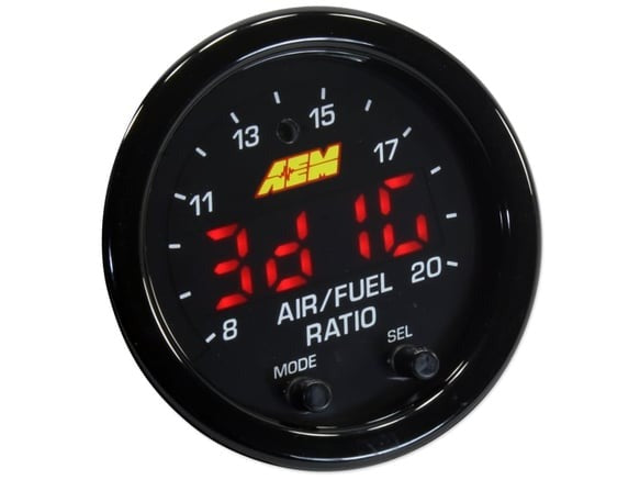 AEM 30-0300 X-Series Wideband UEGO AFR Gauge Kit Air Fuel Ratio 2 1/16″ 52MM