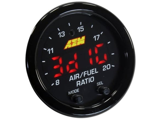 AEM 30-0300 X-Series Wideband UEGO AFR Gauge Kit Air Fuel Ratio 2 1/16″ 52MM