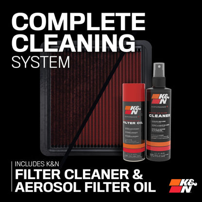 K&N KIT DE LIMPIEZA AEROSOL FILTRO DE MOTOR