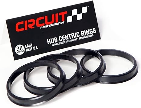 CIRCUIT PERF HUBCENTRIC RINGS 108-100 NYLON (4 PACK)
