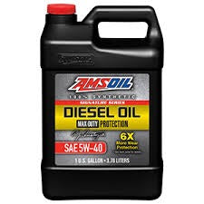 AMSOIL Signature Series 5W-40 100% Synthetic Max-Duty Diesel Oil GALON