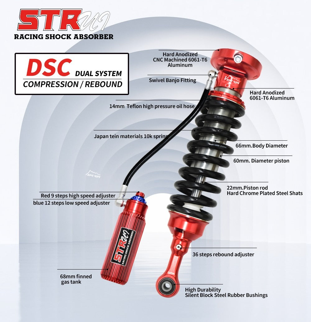 STR 8000 OE RESERVOIR SHOCK DSC DUAL SYSTEM SHOCK TOYOTA (SET DE 4 AMORTIGUADORES)